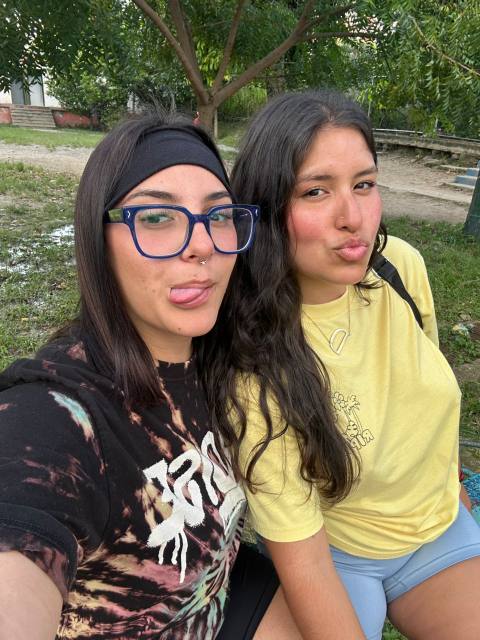 Foto de Johely Gutierrez Lentes azules