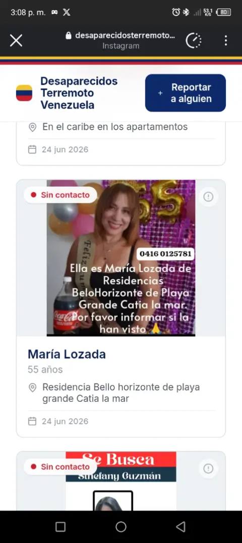 Foto de María Lozada