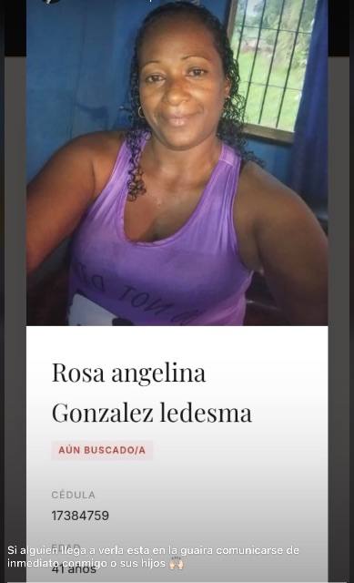 Foto de Rosa Angelina González Ledezma