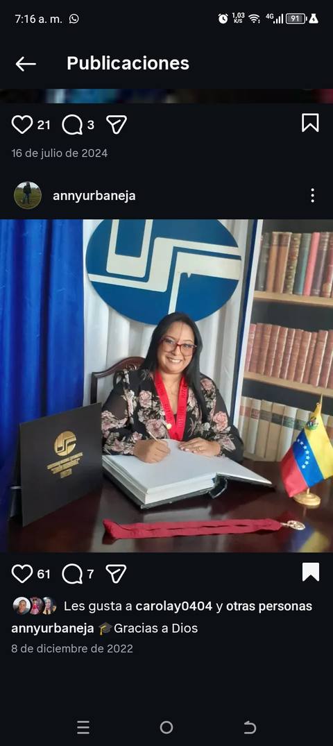 Foto de Anny Urbaneja
