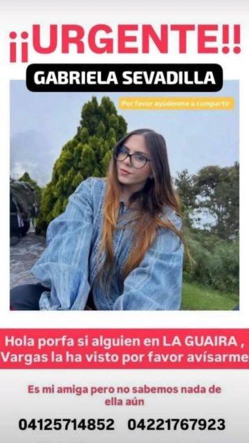 Foto de Gabriela Sevadilla