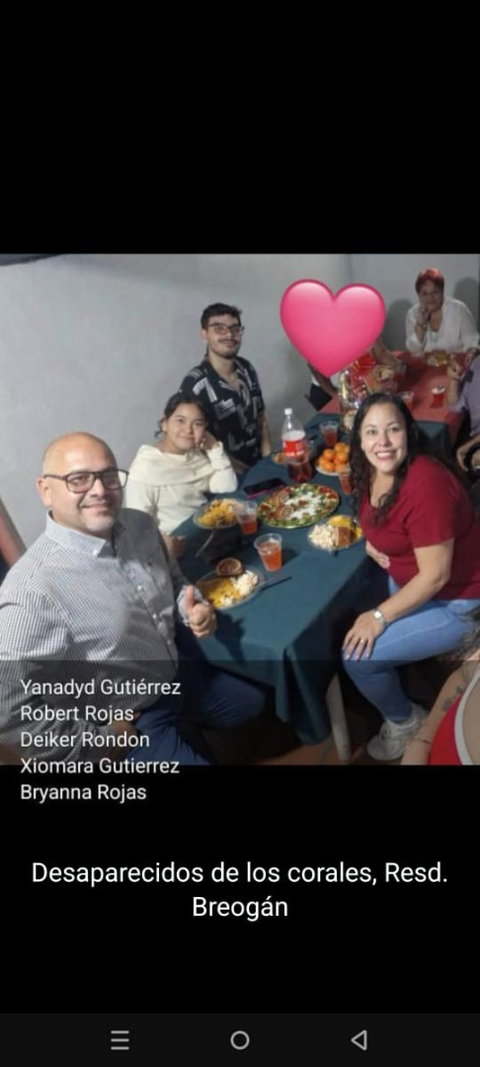 Foto de Yanadyd Gutierrez, Robert Rojas, Deiker Rondon, Xiomara Gutierrez, Bryanna Rojas Yanadyd Gutierrez, Robert Rojas, Deiker Rondon, Xiomara Gutierrez, Bryanna Rojas