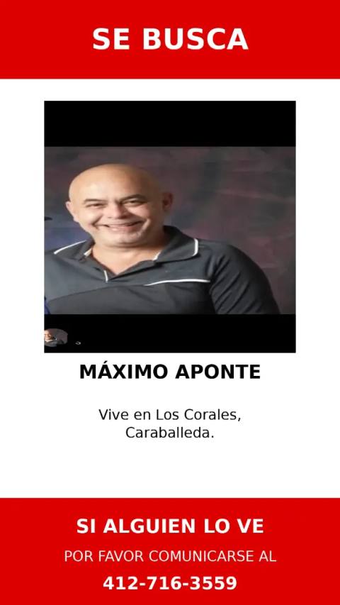 Foto de Maximo Ramon Aponte Arvelaez