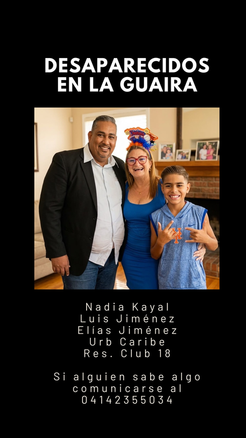 Foto de Luis, Nadia y Elias Jiménez, Kayal