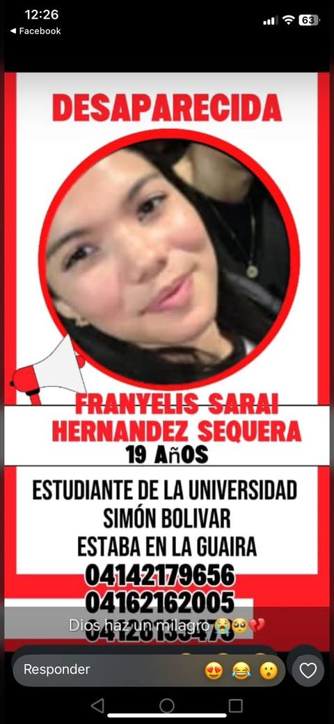 Foto de Franyelys Zarai Hernández Sequera