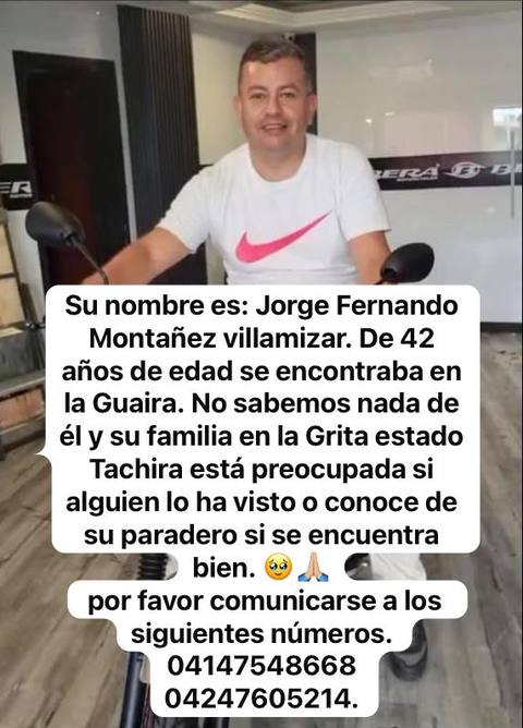 Foto de Jorge Fernando Montañez villamizar