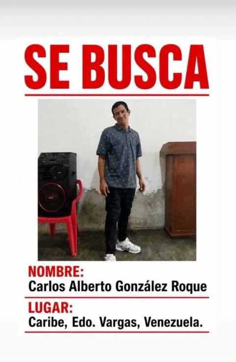 Foto de Carlos Alberto Gonzáles roque