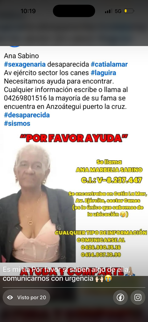 Foto de Ana Marbella Sabino