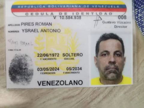 Foto de Ysrael Antonio Pires Román