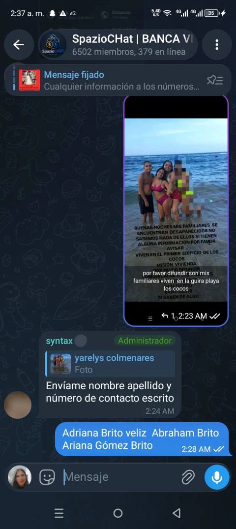 Foto de Adriana brito Véliz