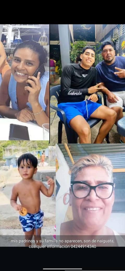 Foto de jhoan calballo y su familia