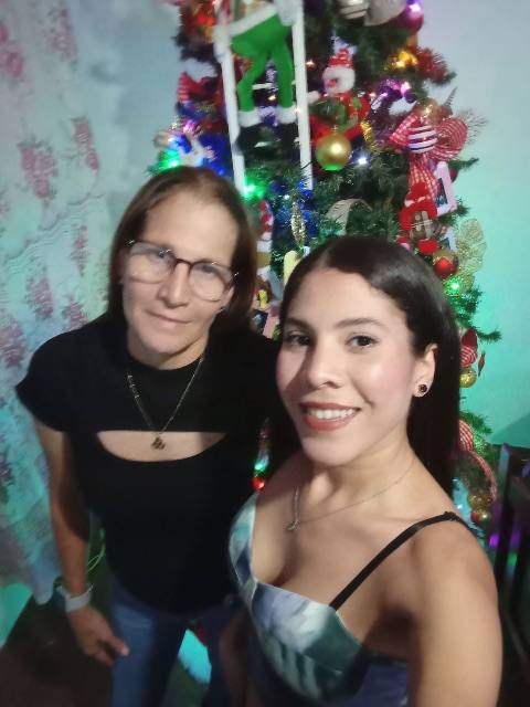 Foto de Luisana Salazar el Esposo Deivi Ojeda Mis Sobrinos Deiluis Ojeda Dilan Ojeda