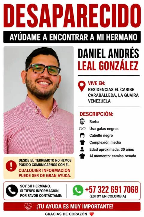 Foto de Daniel Andrés Leal González