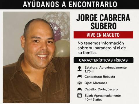Foto de Jorge Cabrera subero