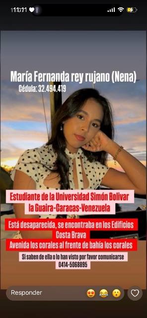 Foto de María Fernanda Rey Rujanl