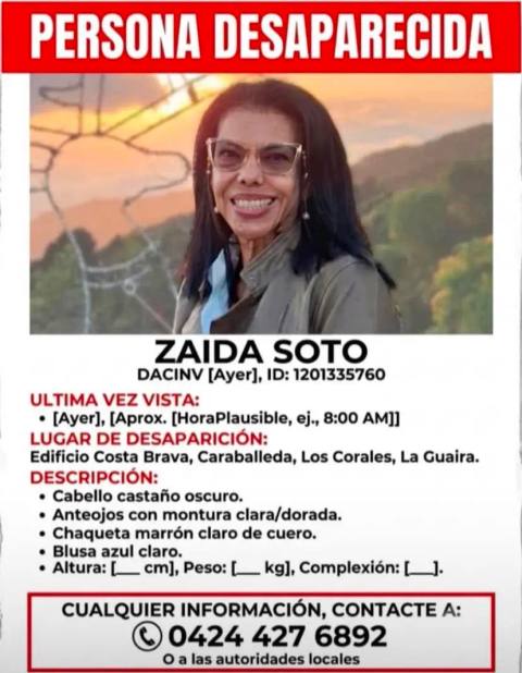 Foto de Zaida Soto