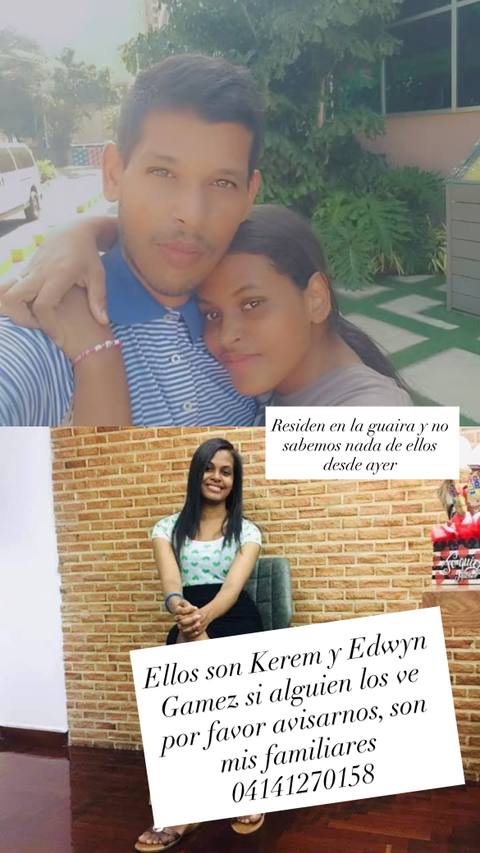 Foto de Keren y Edwyn Gamez