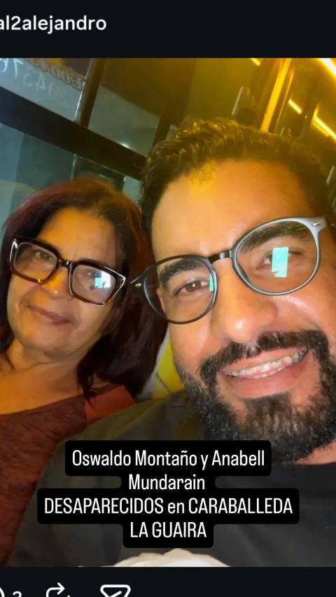 Foto de Oswaldo y Anabel Montaño Mundarain