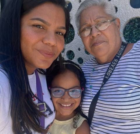 Foto de Salome , Silvana y sahara León y Pérez