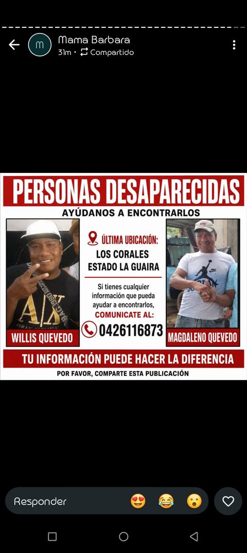 Foto de Magdaleno y Willy Quevedo