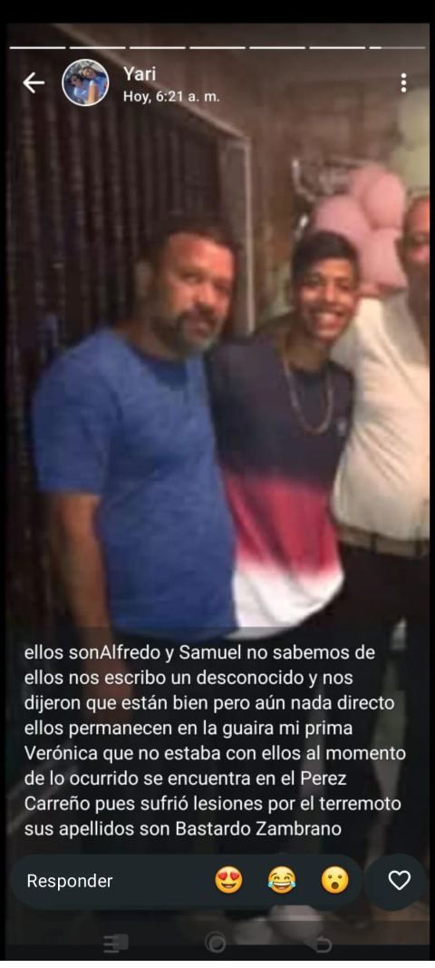 Foto de Samuel Bastardo Zambrano