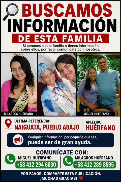 Foto de Milagros, milagritos, milangel y Miguel Huérfano