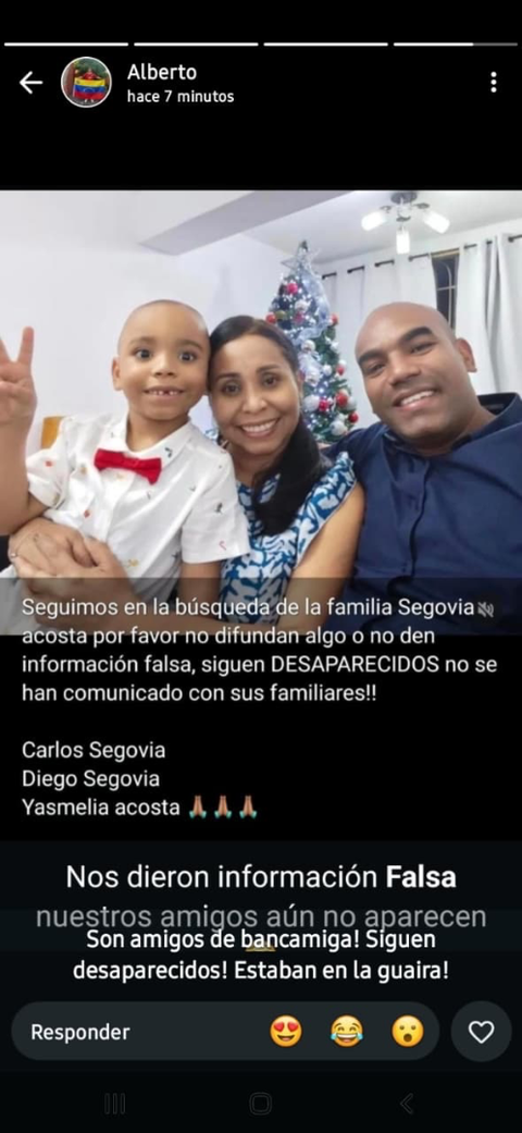 Foto de Carlos Segovia / Diego Segovia Yasmelia Acosta