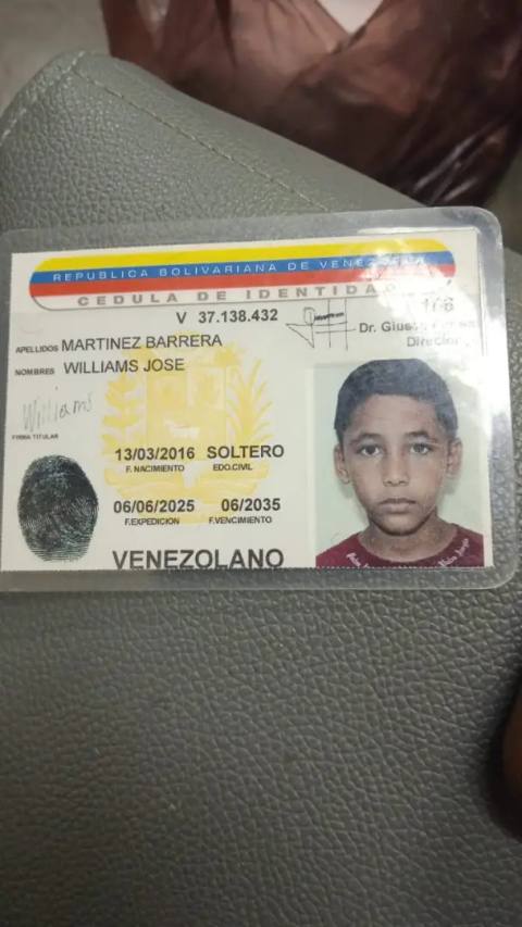 Foto de Williams Martínez barrera