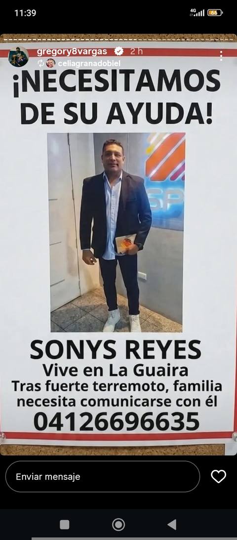 Foto de Sony Reyes