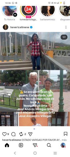 Foto de Yenny Natali Orta José Andrés Villegas Orta José Alejandro Villegas Orta José Alejandro Villegas