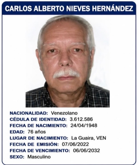 Foto de Carlos Alberto Nieves