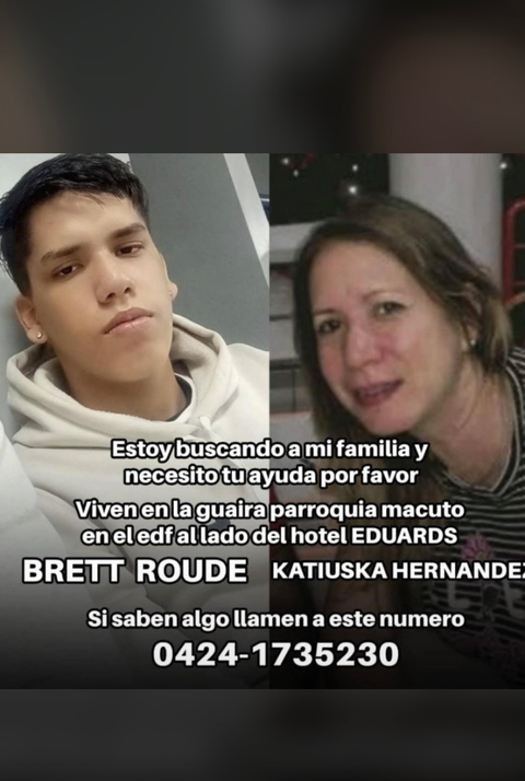 Foto de Brett Roude y Katiuska Hernández Hernández