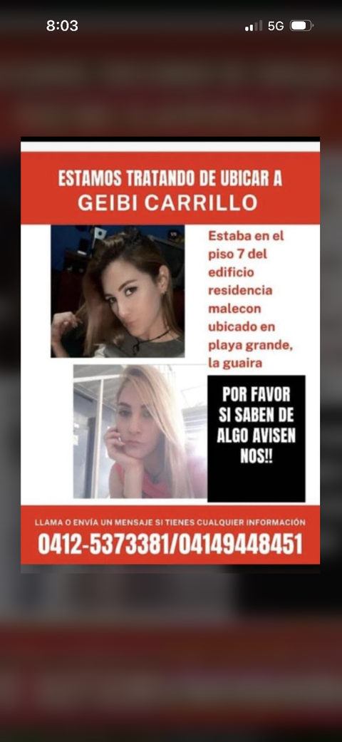 Foto de Geibi Carrillo