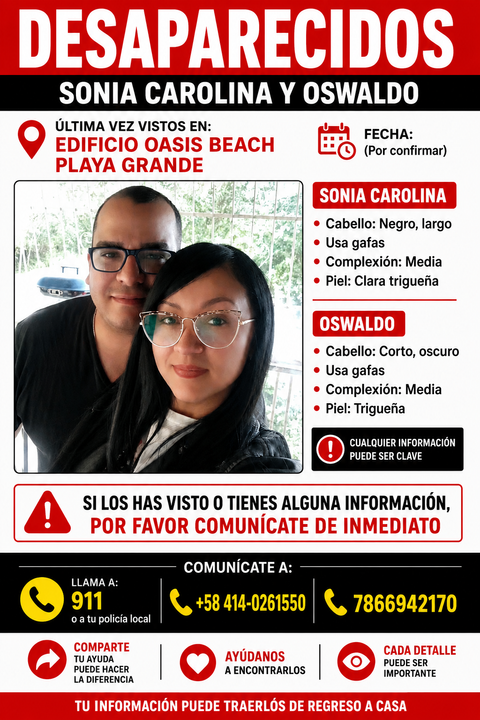 Foto de Sonia y oswaldo Ortega