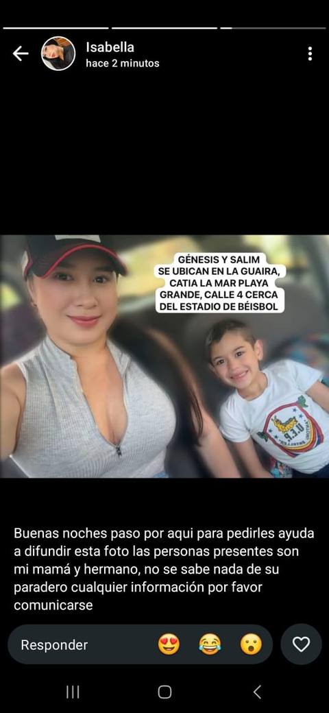 Foto de Génesis y Salim Rios