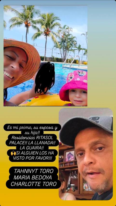 Foto de Tahnnyt, Maria y Charlotte Toro Bedoya
