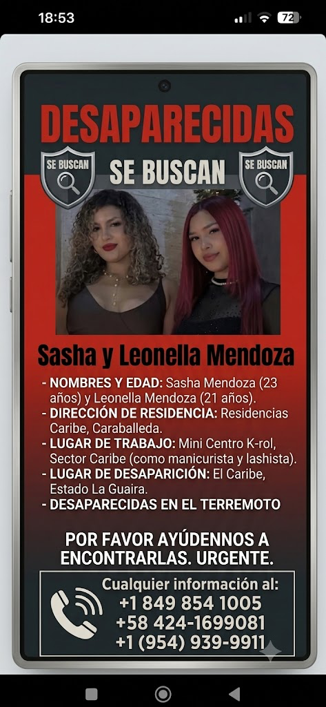 Foto de Sasha y LEONELLA Mendoza