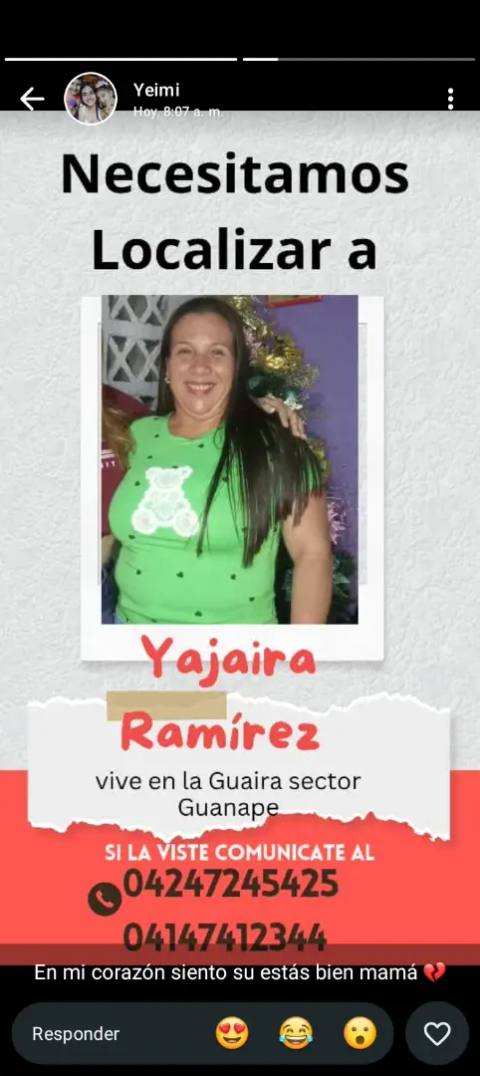 Foto de Yajaira Ramírez
