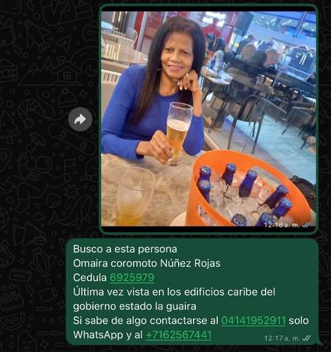 Foto de Omaira Coromoto Nuñez Rojas