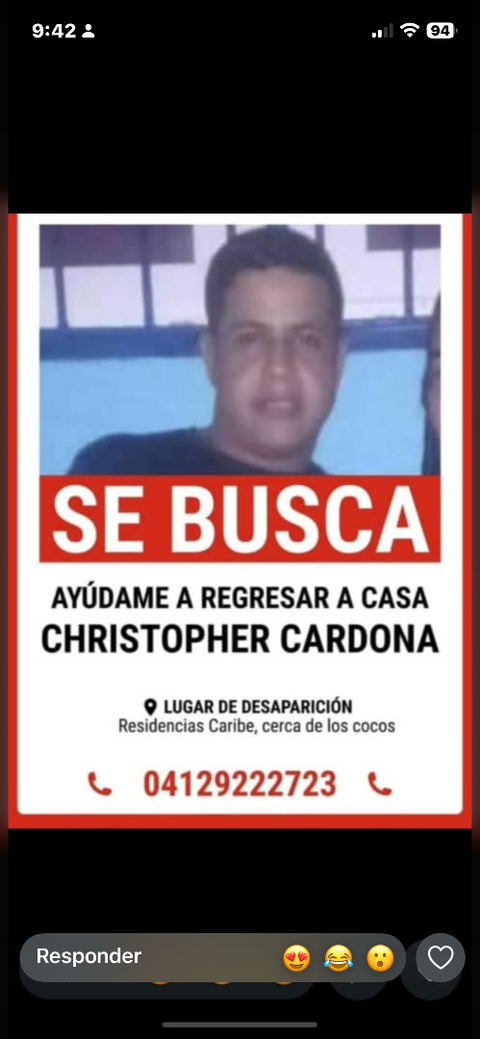 Foto de Cristopher Cardona