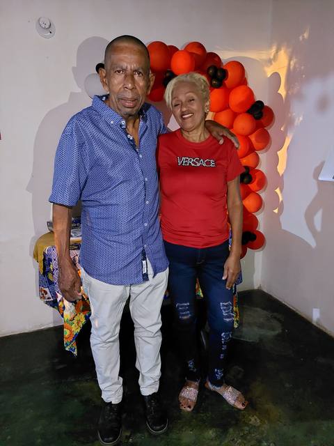 Foto de Olga y rafael Alvarez y barawuaite