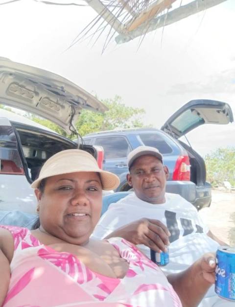 Foto de Oscar Palacios y Zoraidys Brisuela guaramato