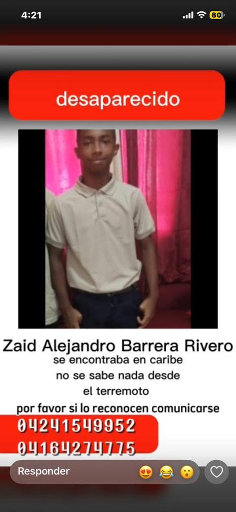 Foto de Zaid Alejandro Barrera Rivero
