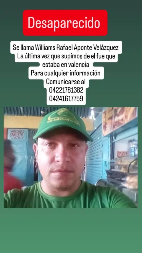 Foto de Williams Rafael Aponte Velázquez