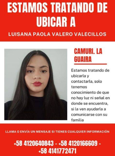 Foto de Luisana Paola Valero Vallecillos