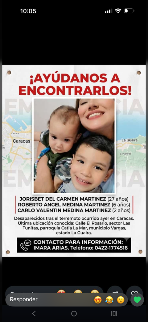 Foto de Jorisbeth, Roberto Ángel, Carlos Valentín Martines Medina