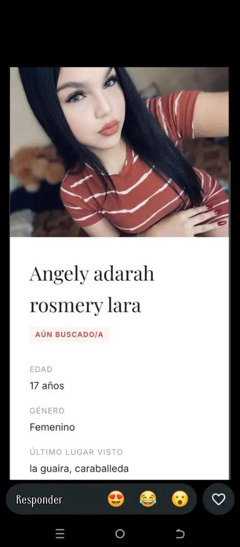 Foto de Angely adarah Rosmery lara