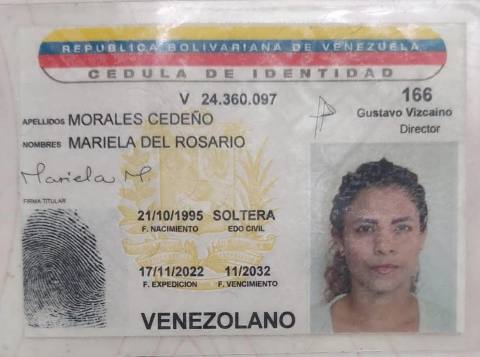 Foto de Mariela Morales