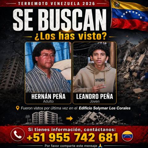 Foto de Leandro peña y Hernán peña uribe