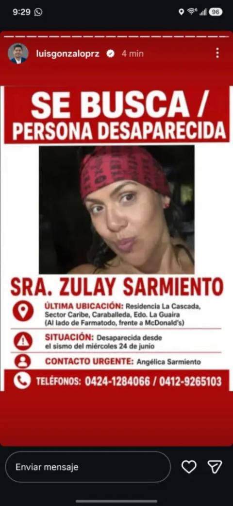 Foto de Zulay Sarmiento